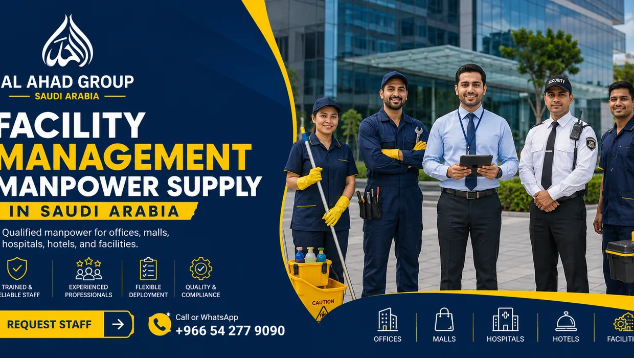 Facility Management Hiring in Jeddah for Cleaning